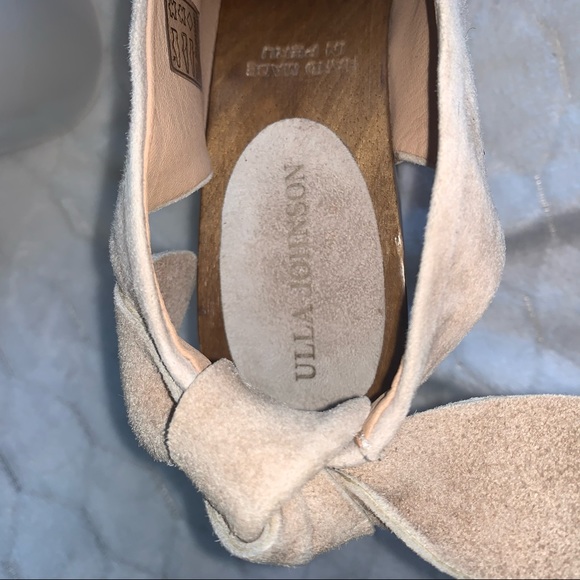 Ulla Johnson Mina Leather wooden clog - Picture 10 of 16